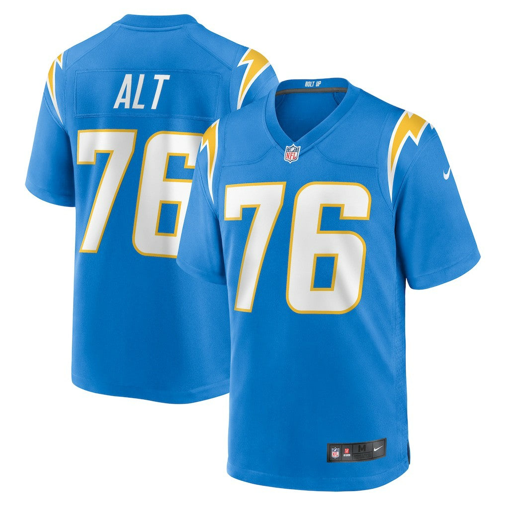Joe Alt Los Angeles Chargers Player Game Jersey Powder Blue - Nike