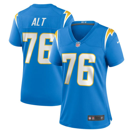 Joe Alt Los Angeles Chargers Women's 2024 NFL Draft First Round Pick Player Game Jersey - Powder Blue | NFL Jerseys