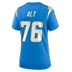 Joe Alt Los Angeles Chargers Women's 2024 NFL Draft First Round Pick Player Game Jersey Powder Blue - Nike
