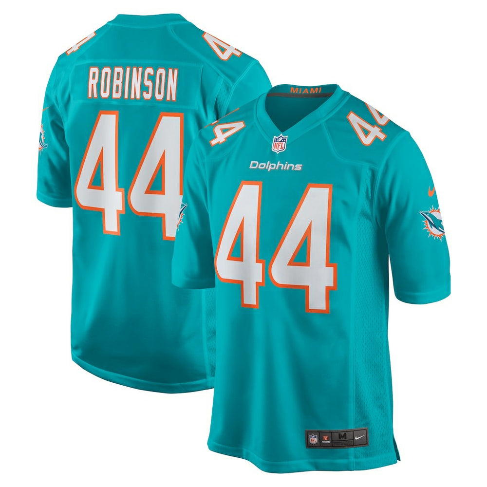 Chop Robinson Miami Dolphins Player Game Jersey Aqua - Nike