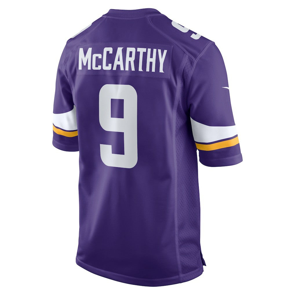 J.J. McCarthy Minnesota Vikings Player Game Jersey Purple - Nike