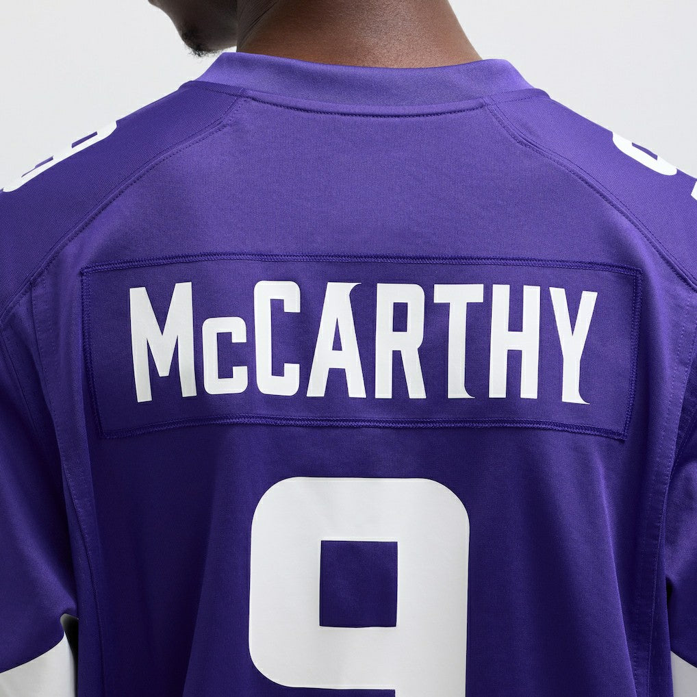 J.J. McCarthy Minnesota Vikings Player Game Jersey Purple - Nike