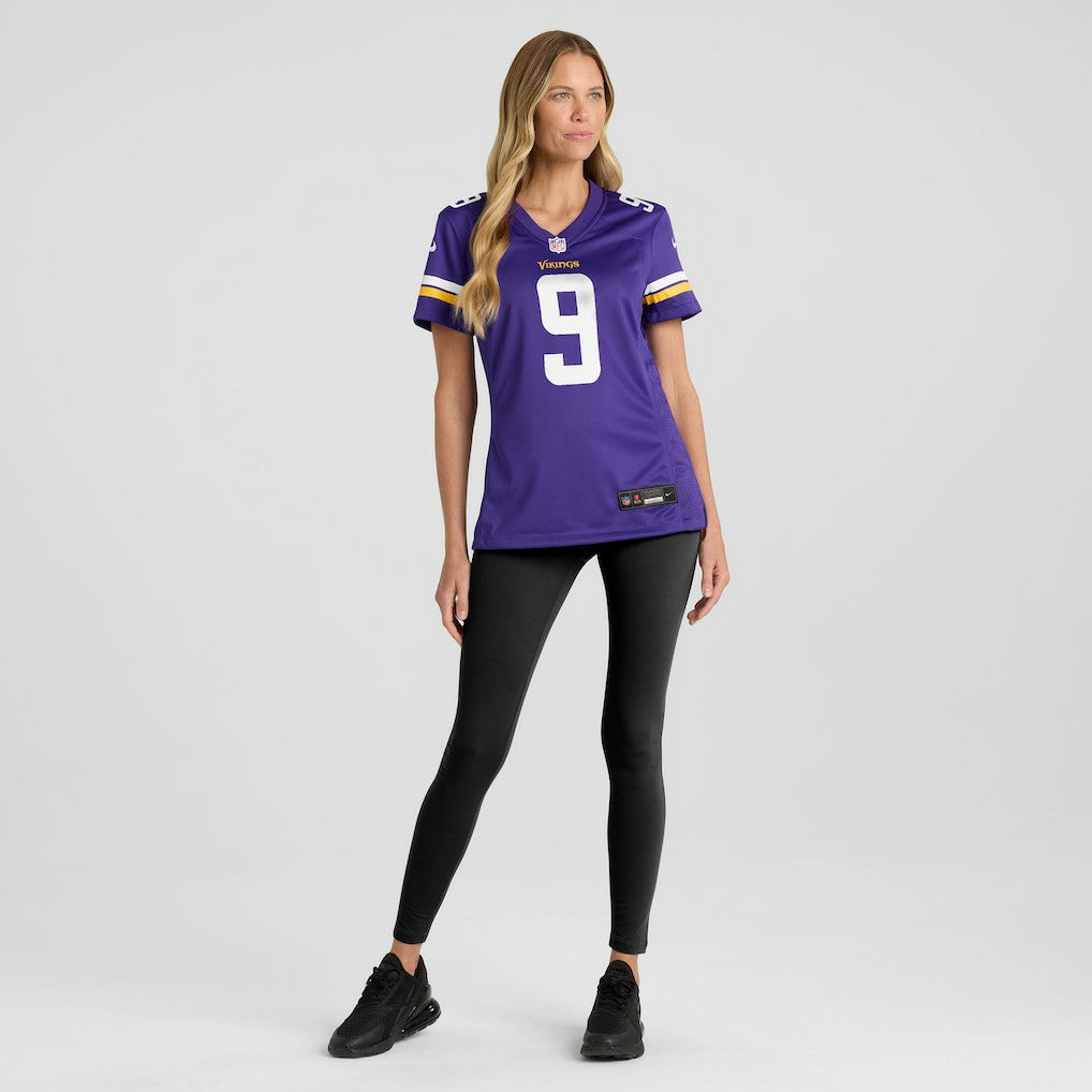 J.J. McCarthy Minnesota Vikings Women's Player Game Jersey Purple - Nike