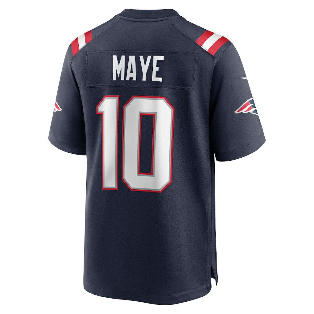 Drake Maye New England Patriots Player Game Jersey Navy - Nike