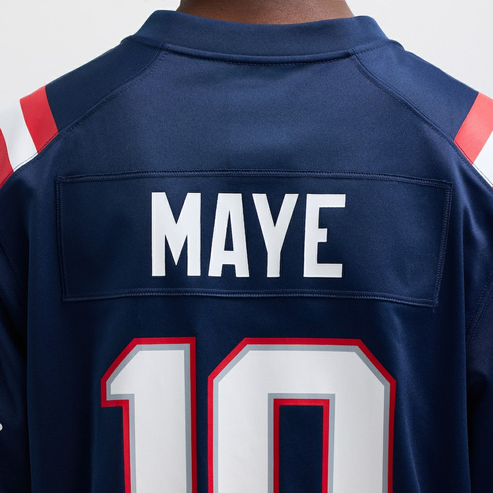 Drake Maye New England Patriots Player Game Jersey Navy - Nike