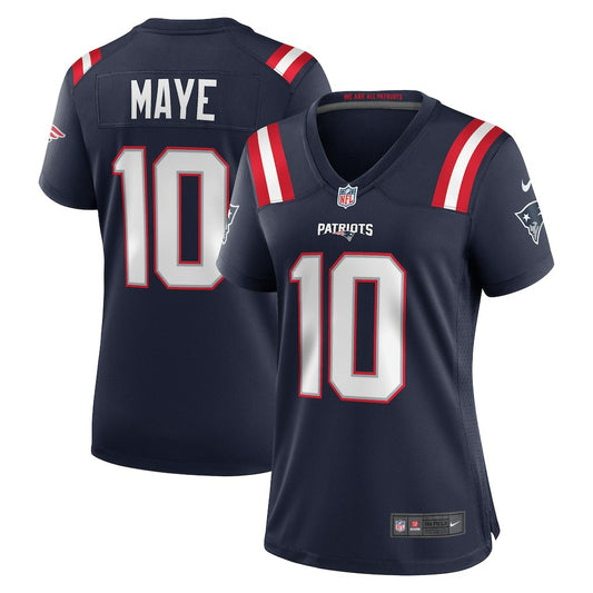 Drake Maye New England Patriots Women's Player Game Jersey - Navy | NFL Jerseys
