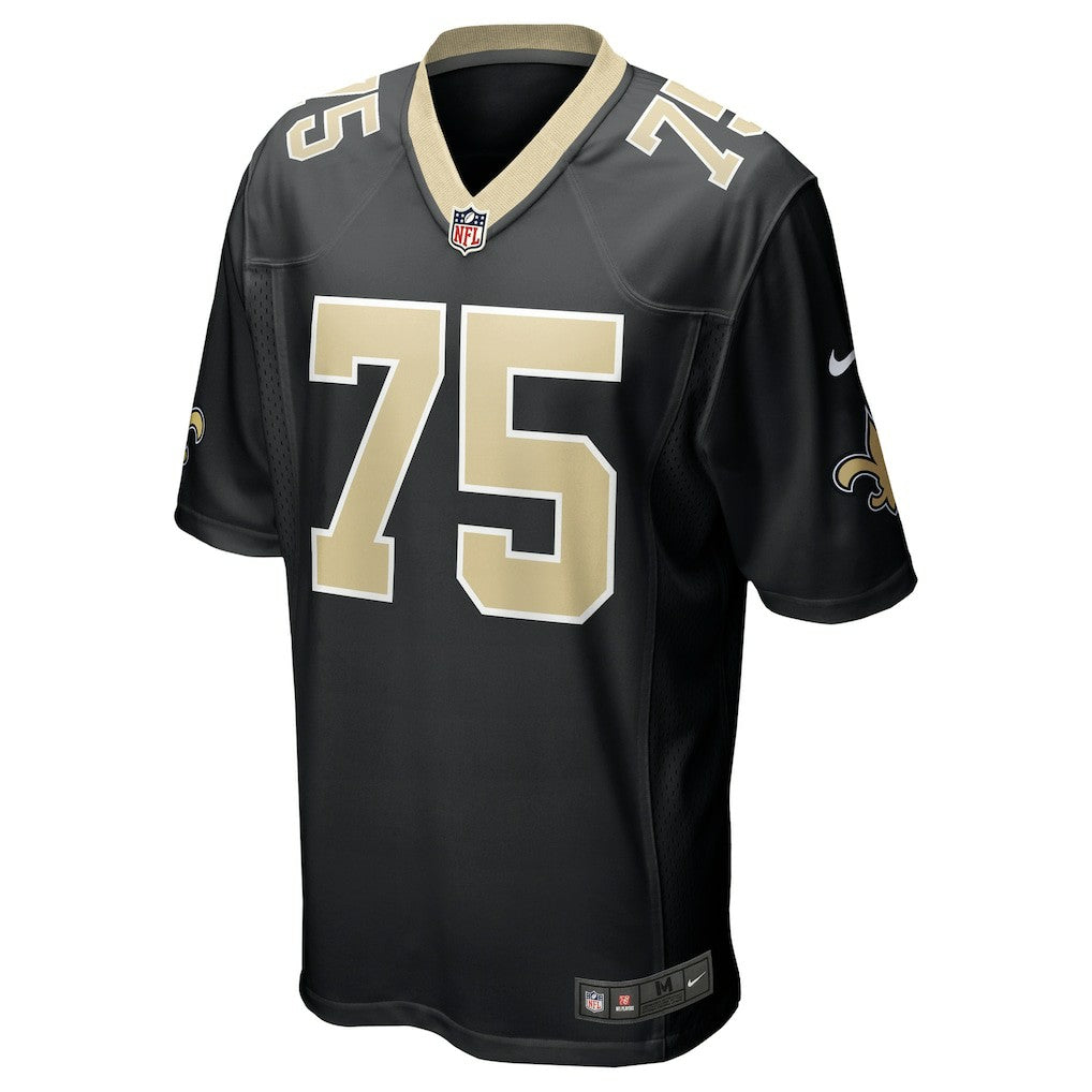 Taliese Fuaga New Orleans Saints Player Game Jersey - Black | NFL Jerseys