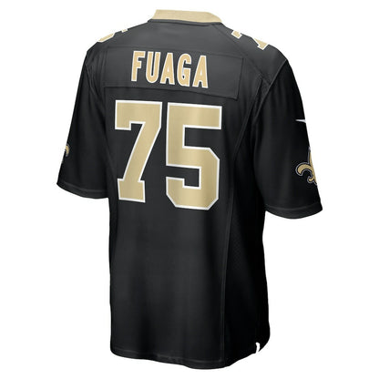 Taliese Fuaga New Orleans Saints Player Game Jersey - Black | NFL Jerseys