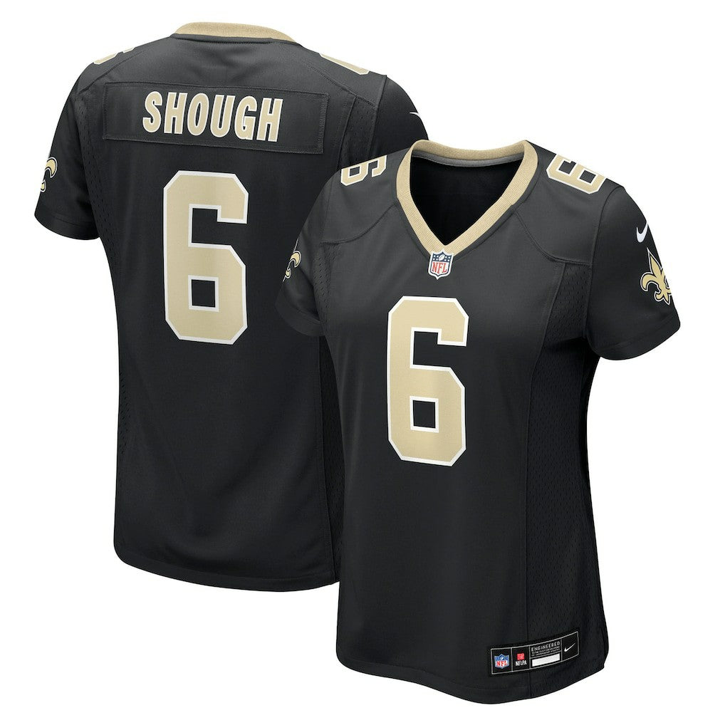 Tyler Shough New Orleans Saints Women's Game Jersey Black - Nike