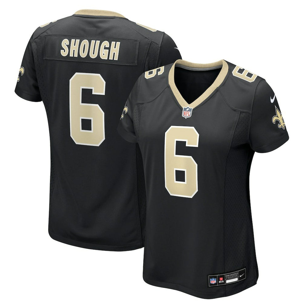 Tyler Shough New Orleans Saints Women's Game Jersey Black - Nike
