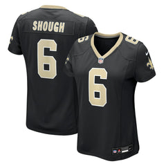 Tyler Shough New Orleans Saints Women's Game Jersey Black - Nike