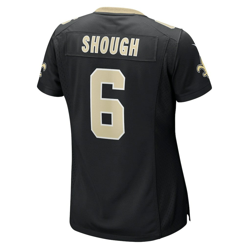 Tyler Shough New Orleans Saints Women's Game Jersey Black - Nike
