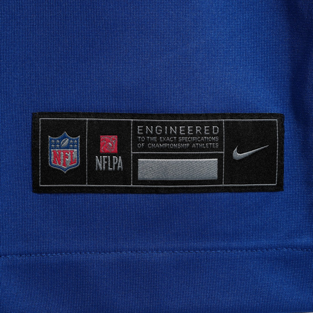 Malik Nabers New York Giants Player Game Jersey Royal - Nike