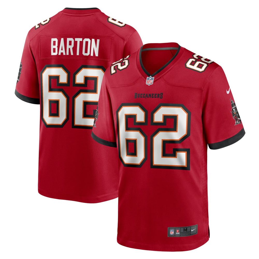 Graham Barton Tampa Bay Buccaneers Player Game Jersey Red - Nike