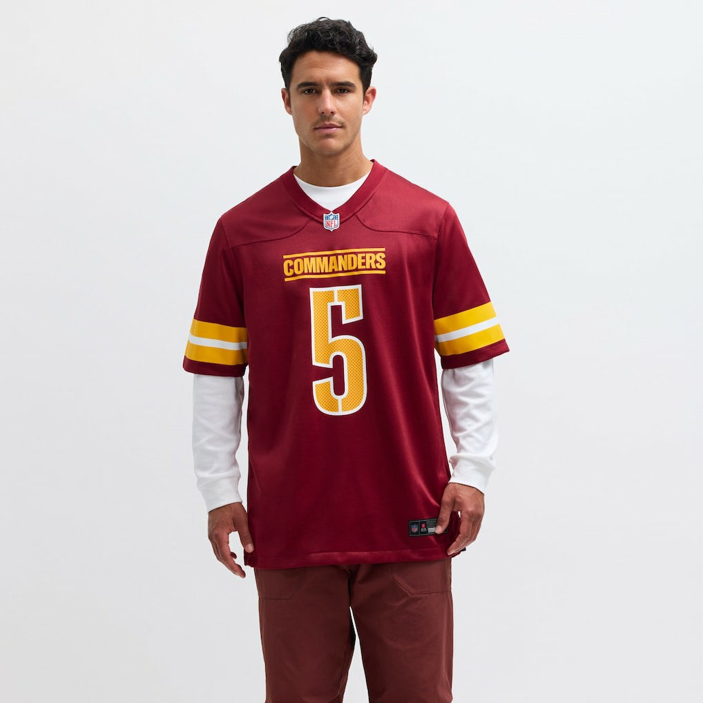 Jayden Daniels Washington Commanders Player Game Jersey Burgundy - Nike
