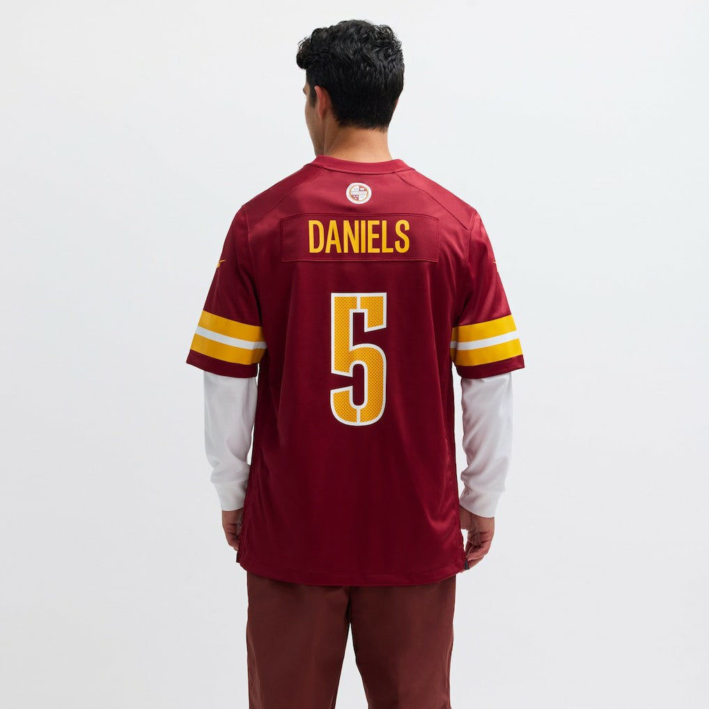 Jayden Daniels Washington Commanders Player Game Jersey Burgundy - Nike