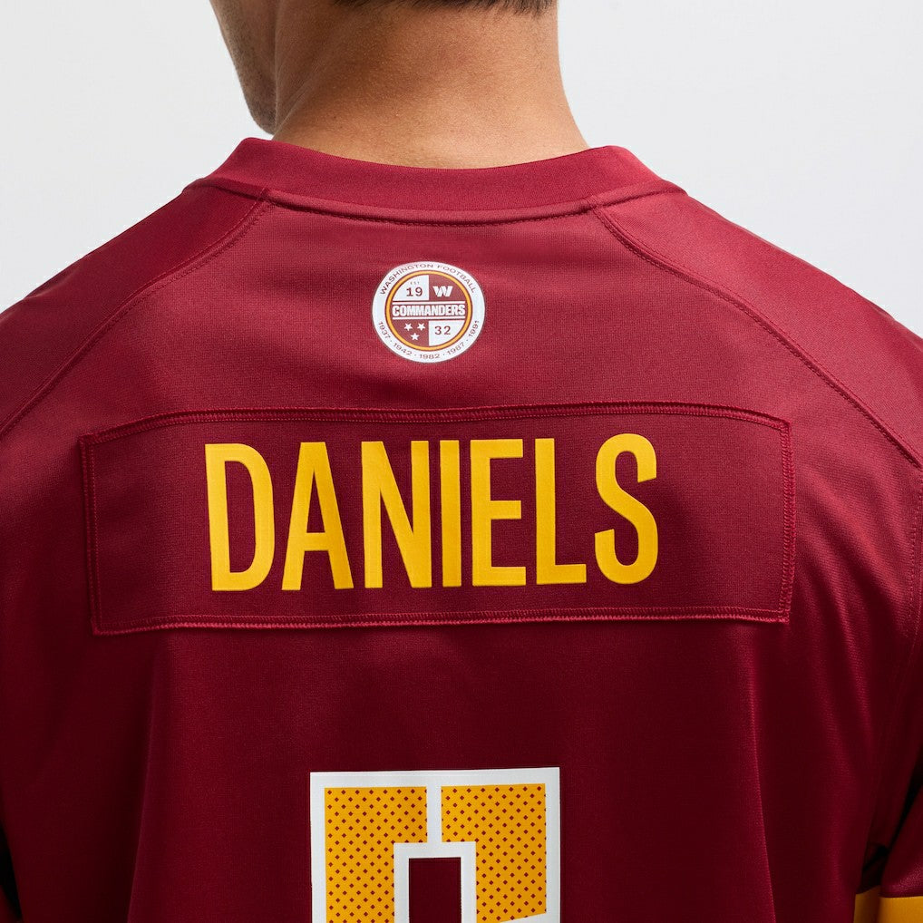Jayden Daniels Washington Commanders Player Game Jersey Burgundy - Nike