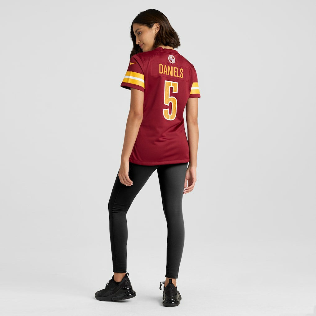 Jayden Daniels Washington Commanders Women's Player Game Jersey Burgundy - Nike