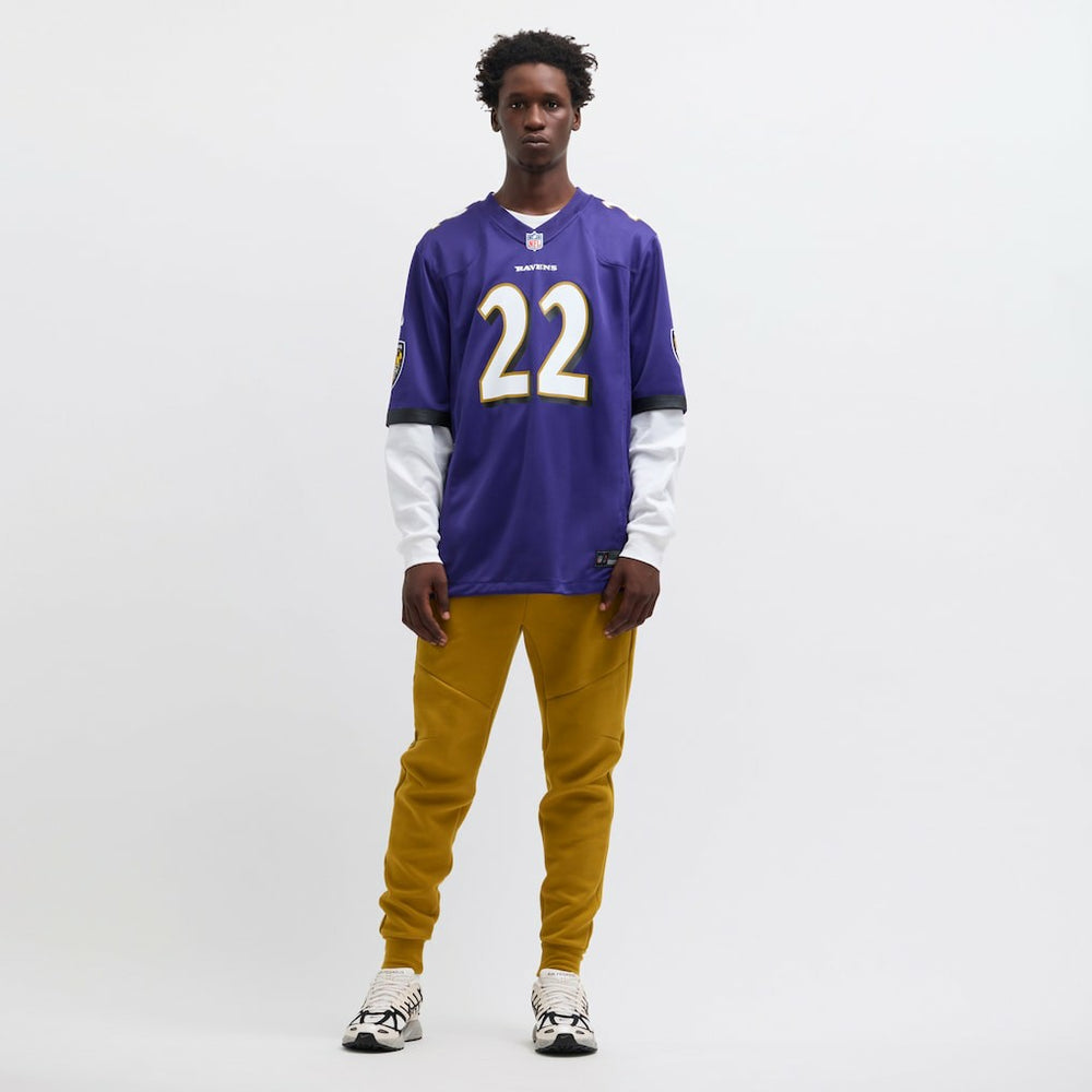 Derrick Henry Baltimore Ravens Game Player Jersey Purple - Nike