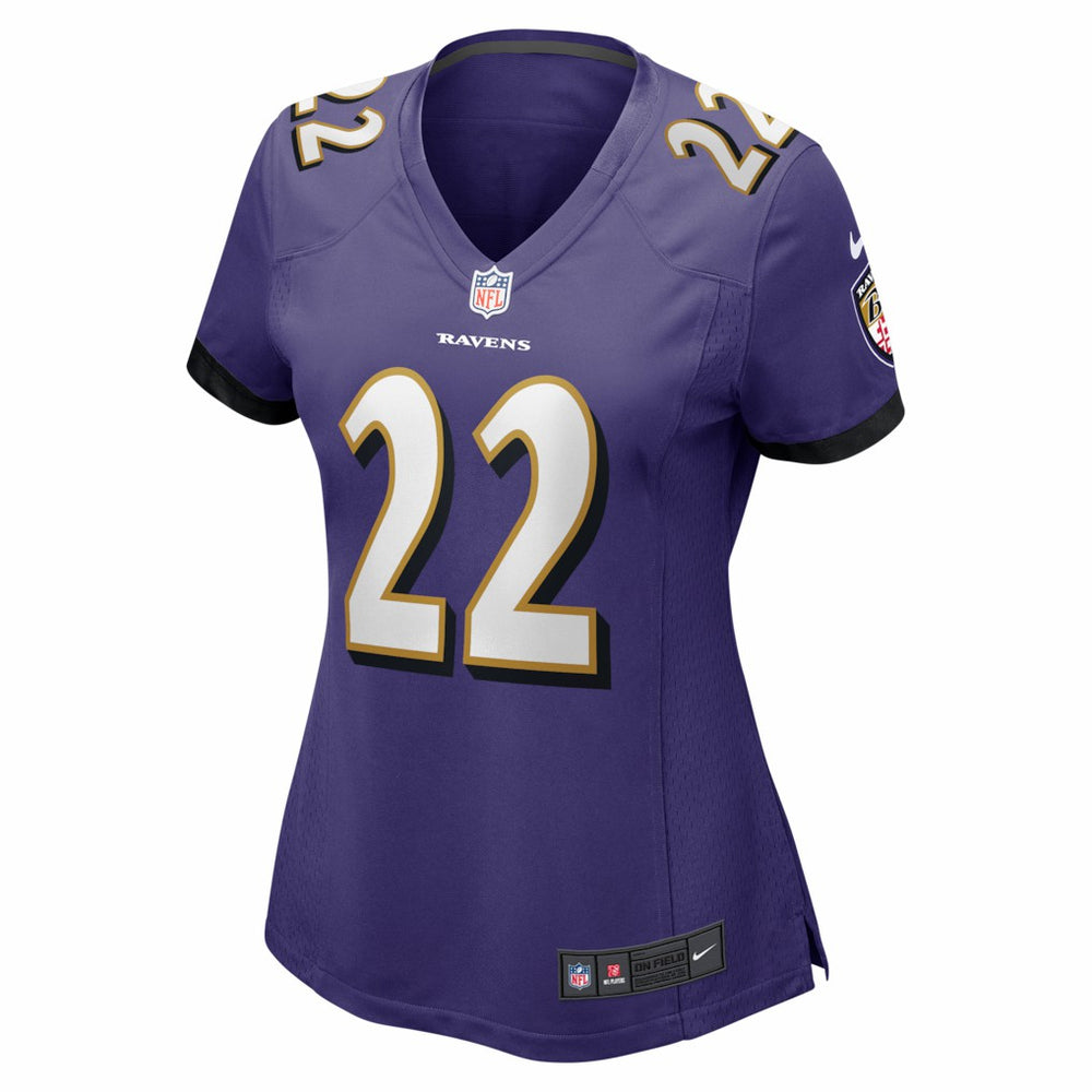 Derrick Henry Baltimore Ravens Women's Game Player Jersey Purple - Nike
