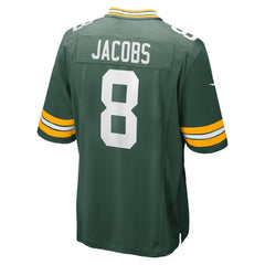 Josh Jacobs Green Bay Packers Team Game Jersey Green - Nike