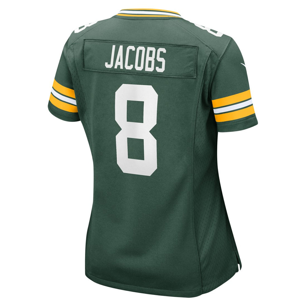 Josh Jacobs Green Bay Packers Women's Team Game Jersey Green - Nike