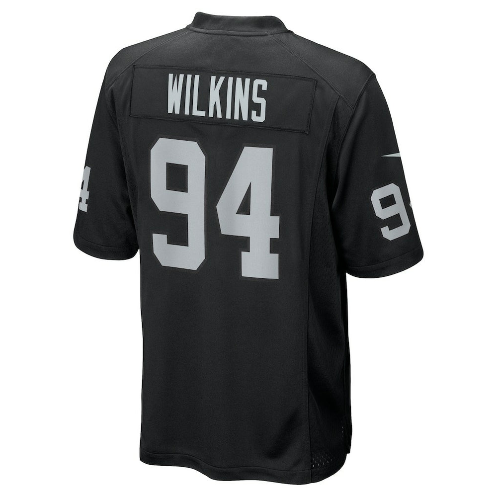 Christian Wilkins Las Vegas Raiders Team Game Jersey Black - Nike