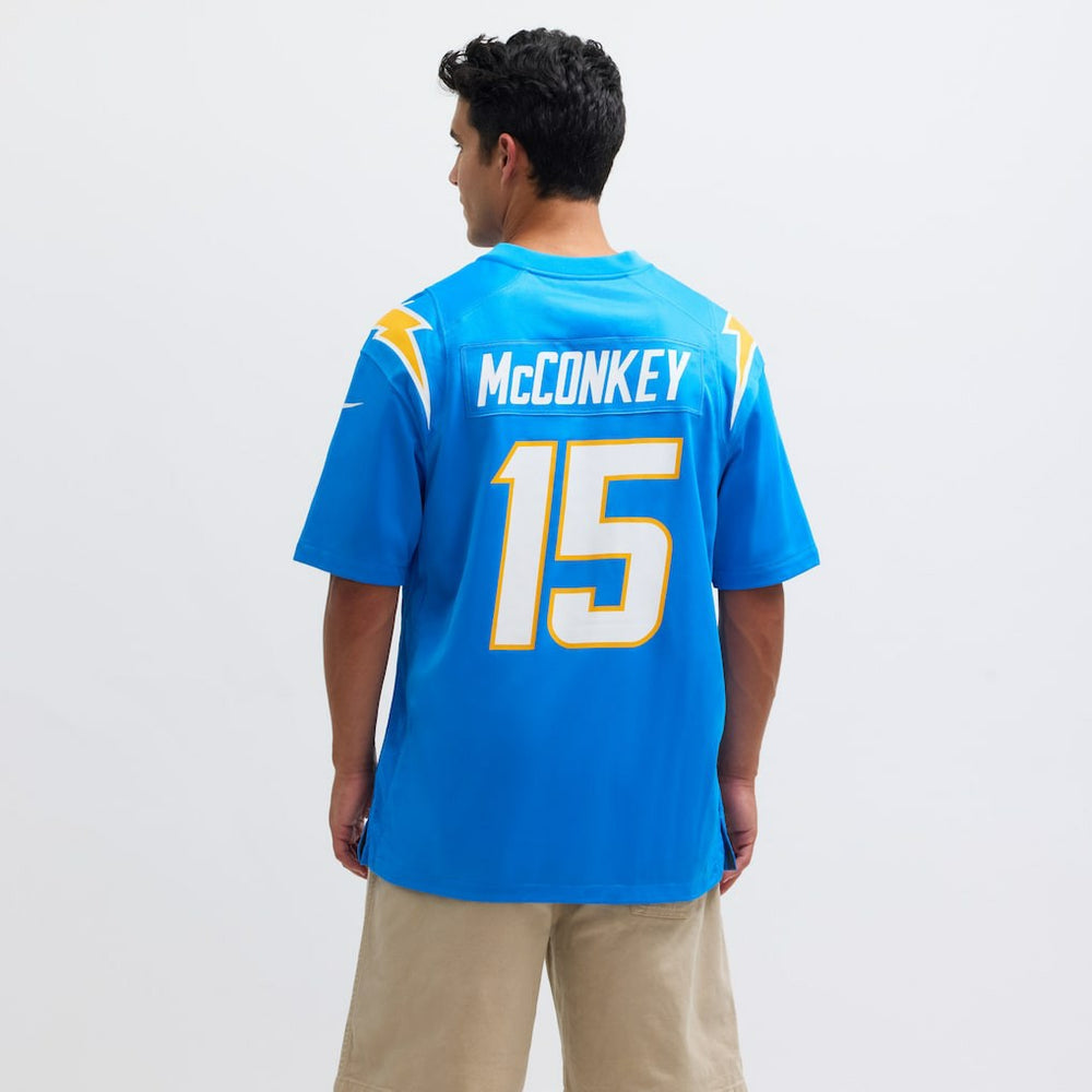 Ladd McConkey Los Angeles Chargers Player Game Jersey Powder Blue - Nike