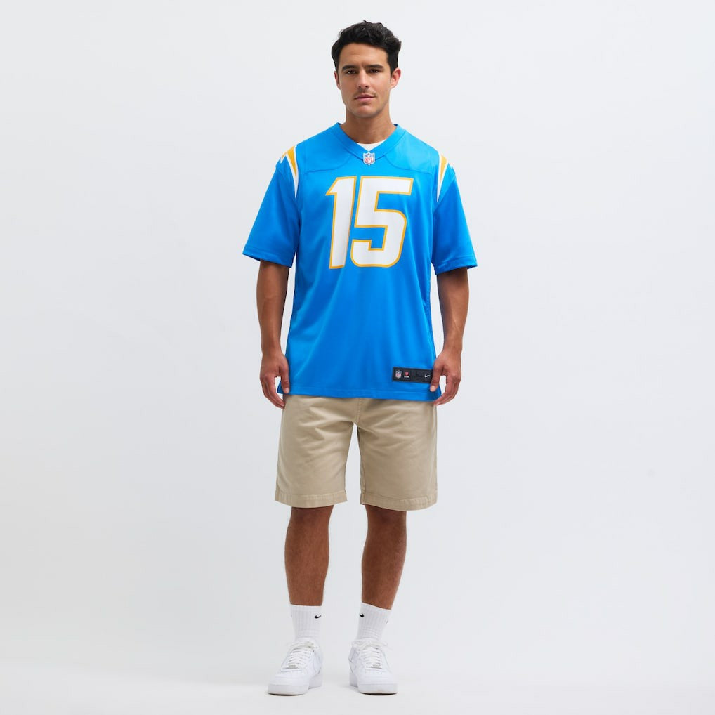 Ladd McConkey Los Angeles Chargers Player Game Jersey Powder Blue - Nike
