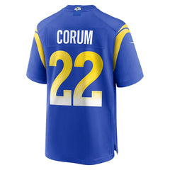Blake Corum Los Angeles Rams Game Player Jersey Royal - Nike