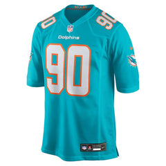 Kenneth Grant Miami Dolphins 2025 NFL Draft First Round Pick Game Jersey Aqua - Nike