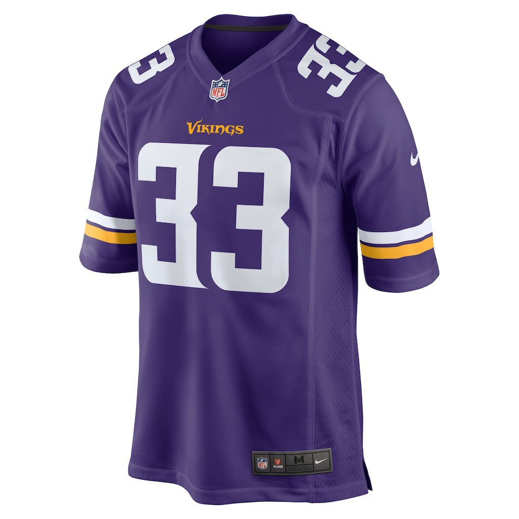Aaron Jones Minnesota Vikings Game Player Jersey Purple - Nike