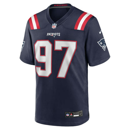 Milton Williams New England Patriots Game Player Jersey - Navy | NFL Jerseys