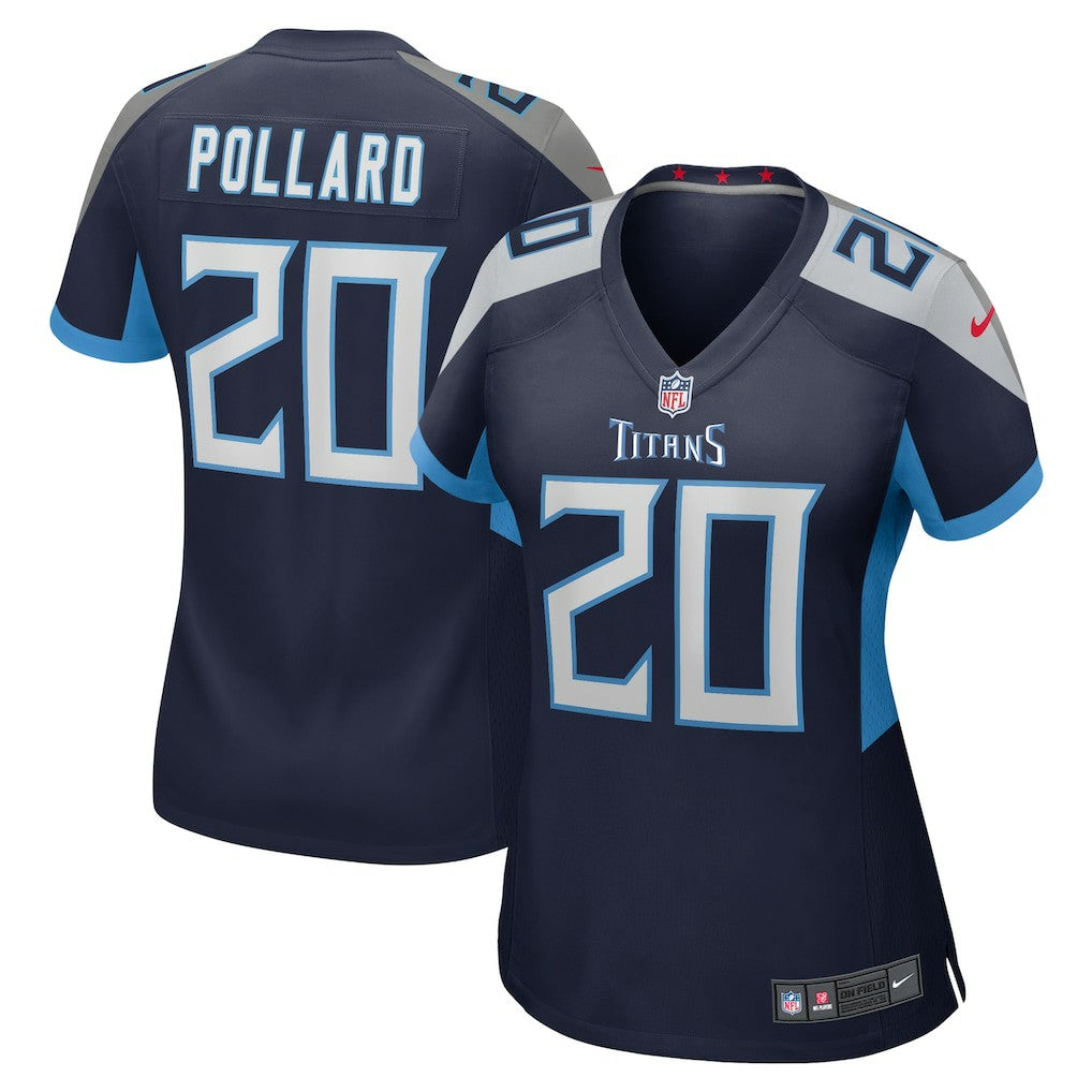 Tony Pollard Tennessee Titans Women's Game Player Jersey Navy - Nike