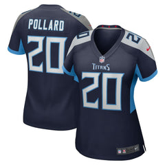 Tony Pollard Tennessee Titans Women's Game Player Jersey Navy - Nike