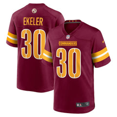 Austin Ekeler Washington Commanders Game Player Jersey Burgundy - Nike