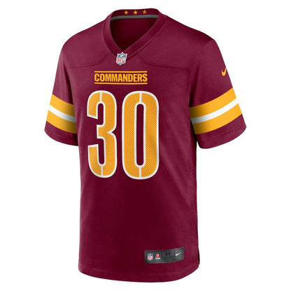 Austin Ekeler Washington Commanders Game Player Jersey - Burgundy | NFL Jerseys