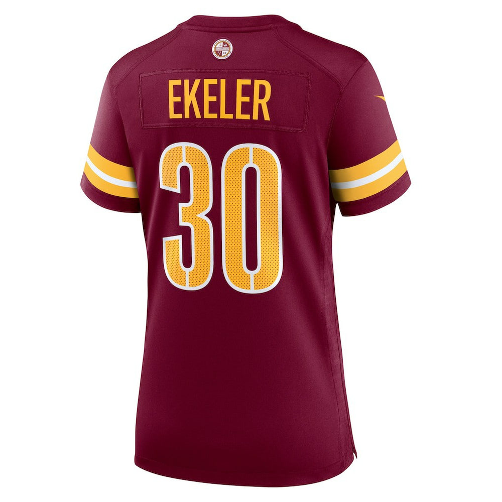 Austin Ekeler Washington Commanders Women's Game Player Jersey Burgundy - Nike