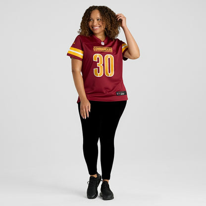 Austin Ekeler Washington Commanders Women's Game Player Jersey - Burgundy | NFL Jerseys