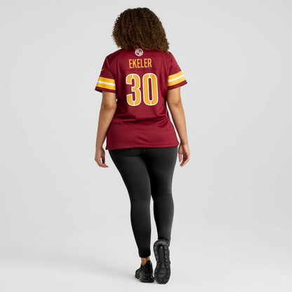 Austin Ekeler Washington Commanders Women's Game Player Jersey - Burgundy | NFL Jerseys