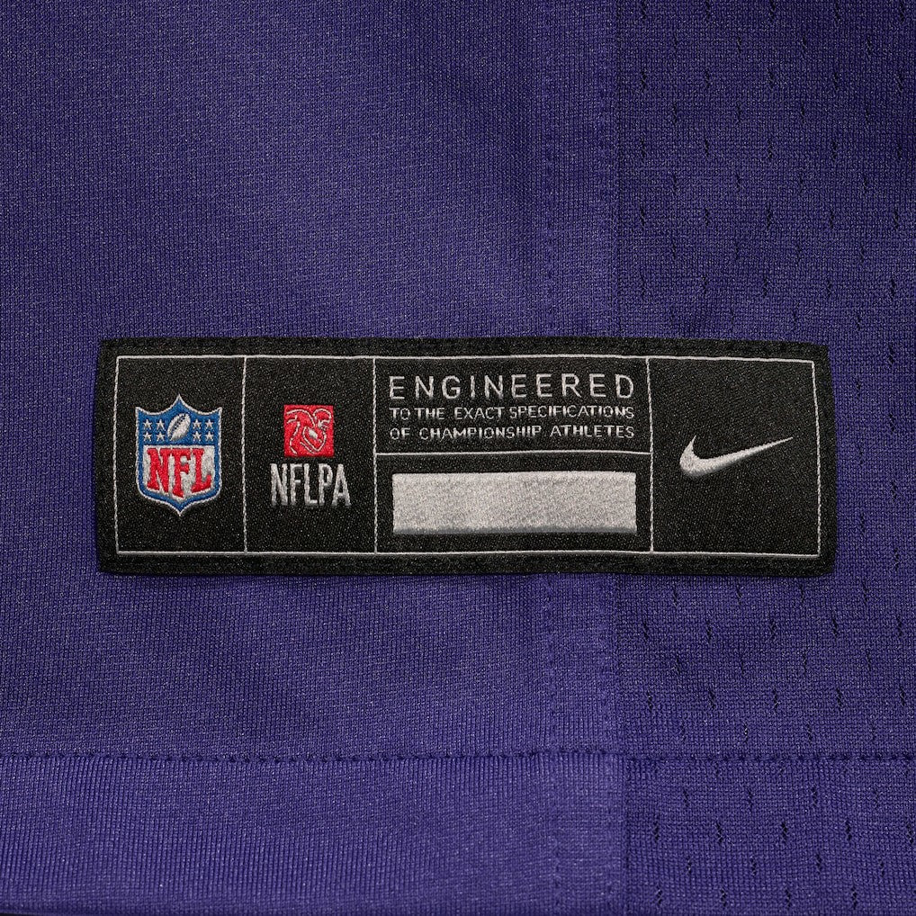 Malaki Starks Baltimore Ravens 2025 NFL Draft First Round Pick Game Jersey - Purple | NFL Jerseys