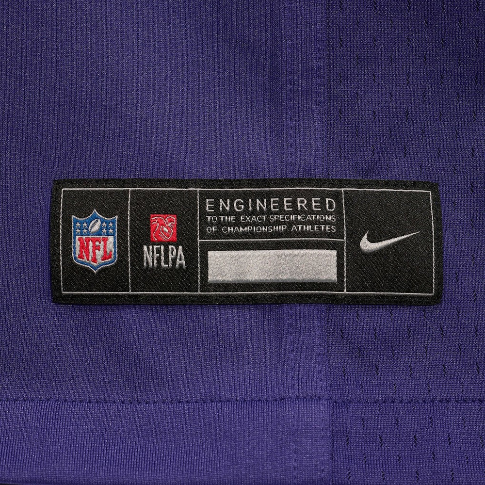 Malaki Starks Baltimore Ravens 2025 NFL Draft First Round Pick Game Jersey Purple - Nike