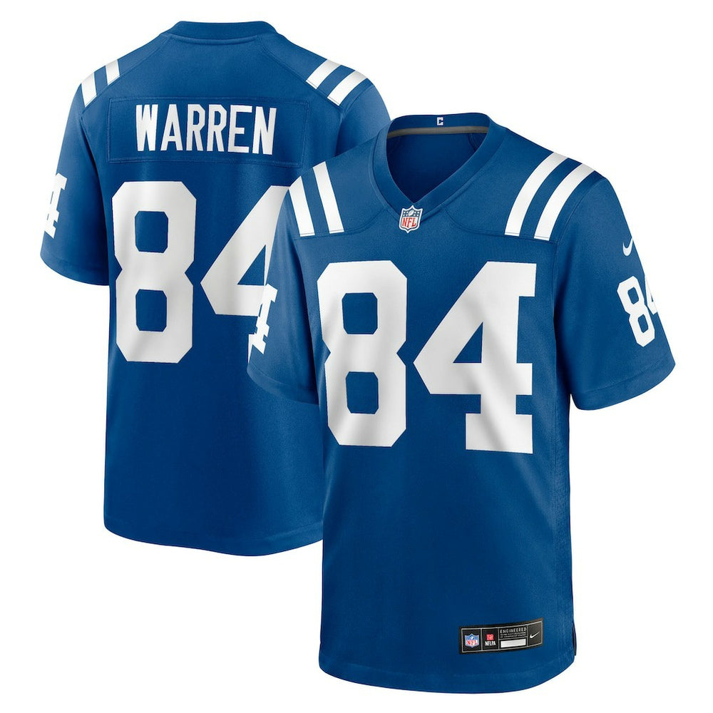 Tyler Warren Indianapolis Colts 2025 NFL Draft First Round Pick Game Jersey Royal - Nike