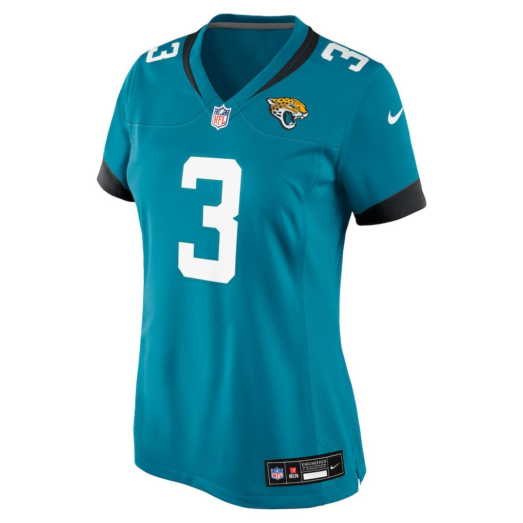 Jakobi Meyers Jacksonville Jaguars Women's Team Game Jersey Teal - Nike