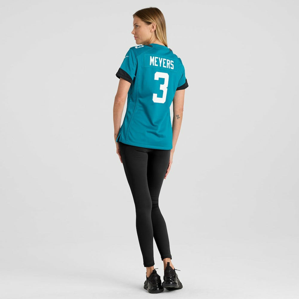 Jakobi Meyers Jacksonville Jaguars Women's Team Game Jersey Teal - Nike