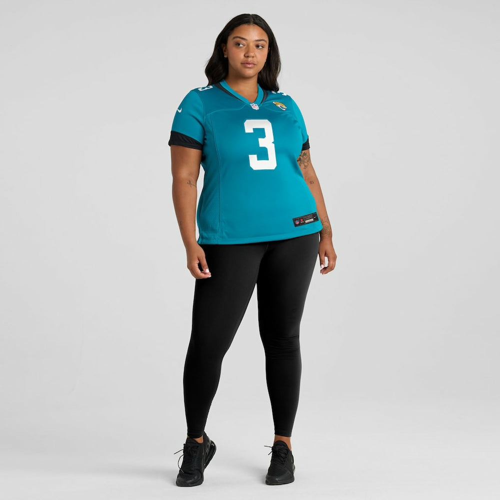 Jakobi Meyers Jacksonville Jaguars Women's Team Game Jersey Teal - Nike