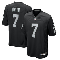 Geno Smith Las Vegas Raiders Game Player Jersey Black - Nike