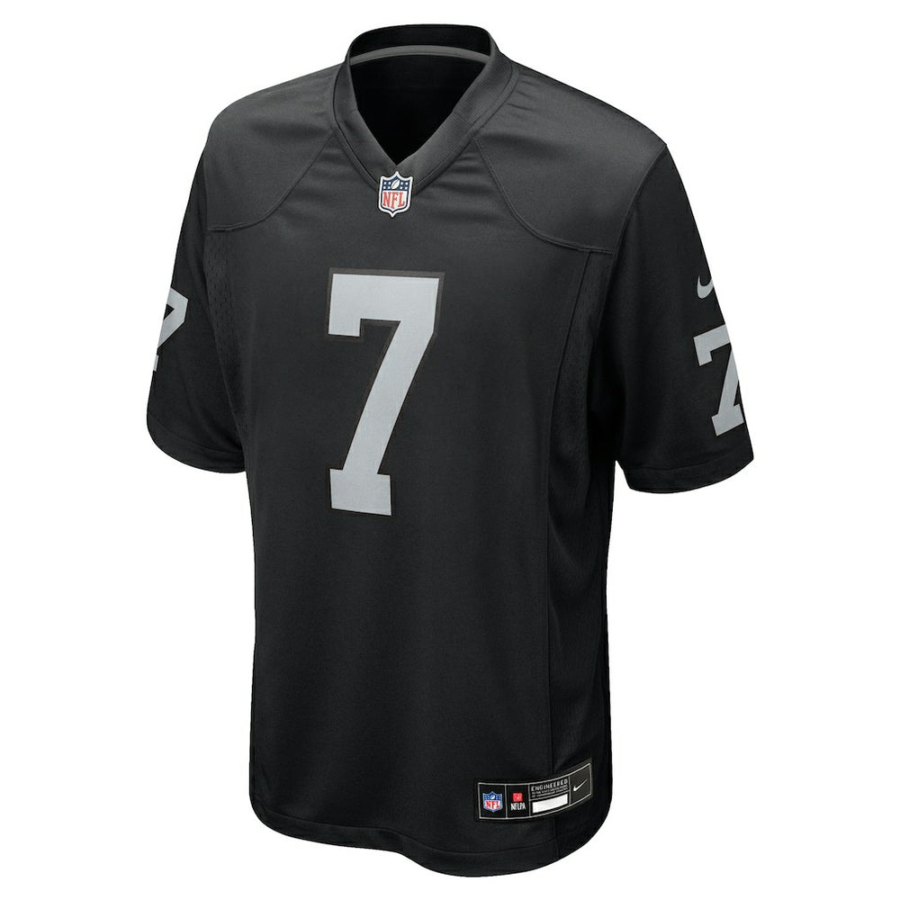Geno Smith Las Vegas Raiders Game Player Jersey Black - Nike