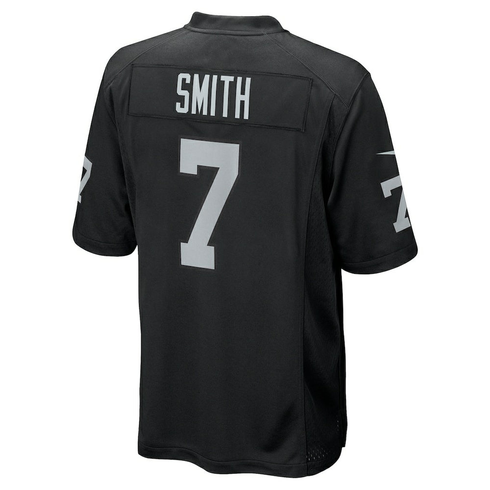 Geno Smith Las Vegas Raiders Game Player Jersey Black - Nike