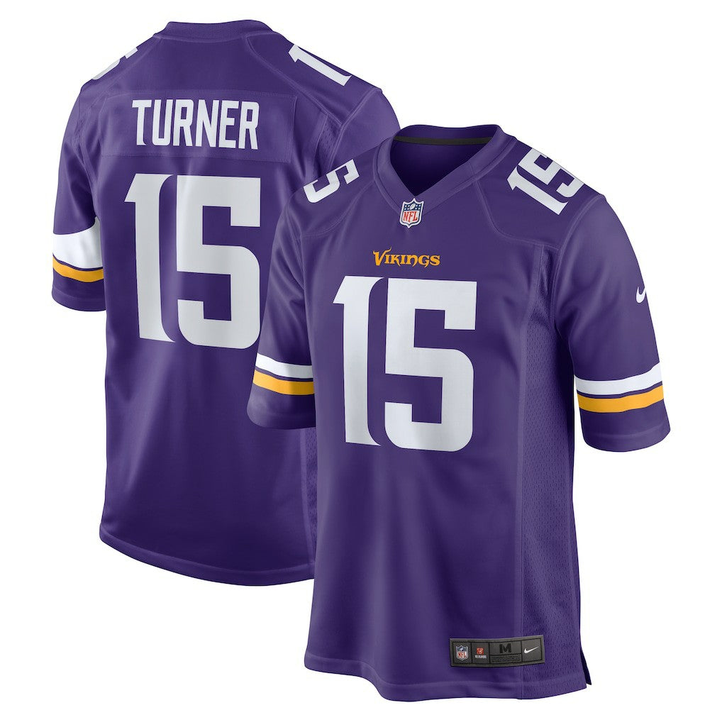 Dallas Turner Minnesota Vikings Player Game Jersey Purple - Nike